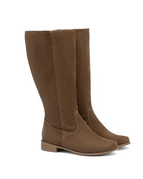 Stiefel Z324 Wildleder koniak